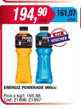 Maxiconsumo Energiz Powerade 995cc oferta