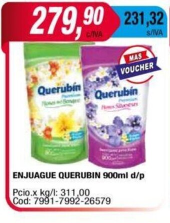 Maxiconsumo Enjuague Querubin 900ml d/p oferta