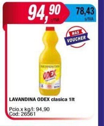 Maxiconsumo Lavandina Odex Clasica 1Lt oferta
