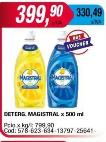 Maxiconsumo Deterg. Magistral x 500ml oferta