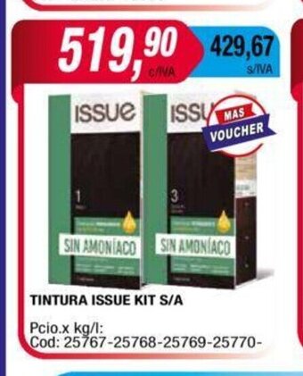 Maxiconsumo Tintura Issue Kit S/A oferta