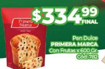 Pan Dulce Primera Marca