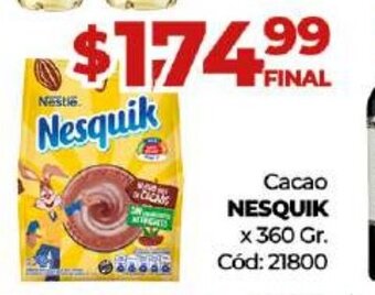 Diarco Cacao Nesquik oferta