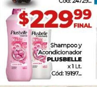Diarco Shampoo y Acondicionador Plusbelle oferta