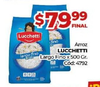 Diarco Arroz Lucchetti oferta