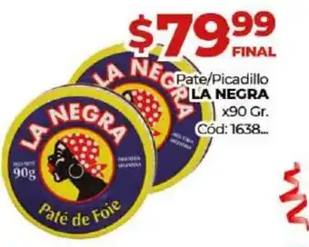 Diarco Pate/Picadillo La Negra oferta