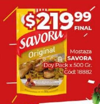Diarco Mostaza Savora oferta