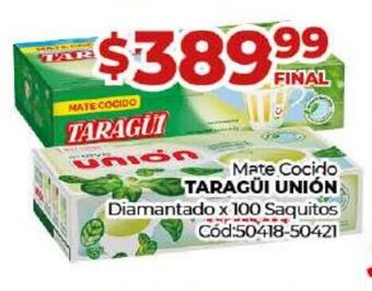 Diarco Mate Cocido Taragüí Unión oferta