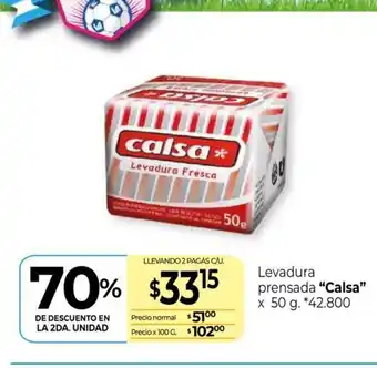 La Anonima Levadura Prensada Calsa oferta