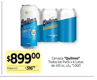 La Anonima Cerveza Quilmes oferta