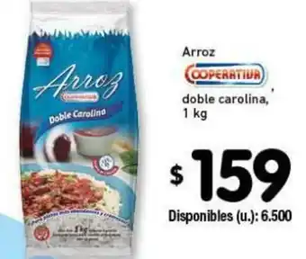 Cooperativa Obrera Coperatuia Arroz doble carolina 1 kg oferta