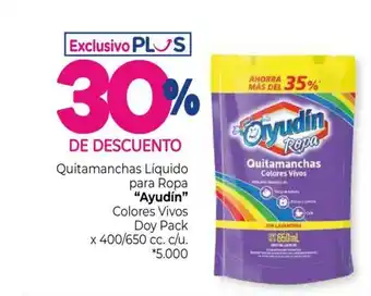 La Anonima Quitamanchas Líquido para Ropa Ayudín oferta