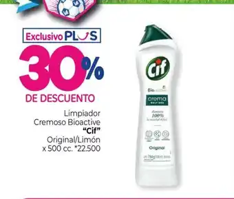 La Anonima Limpiador Cremoso Bioactive Cif oferta