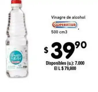 Cooperativa Obrera Coperatuia Vinagre de alcohol 500 cm3 oferta
