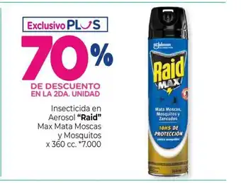 La Anonima Insecticida en Aerosol Raid oferta
