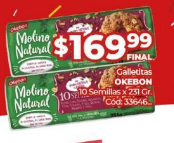 Diarco Galletitas Okebon oferta
