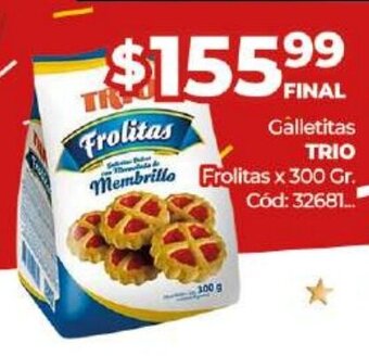 Diarco Galletitas Trio oferta