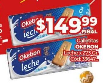 Diarco Galletitas Okebon oferta