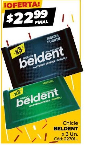 Diarco Chicle Beldent oferta
