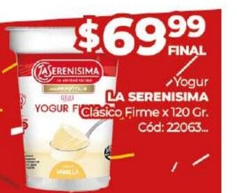 Diarco Yogur La Serenisima oferta