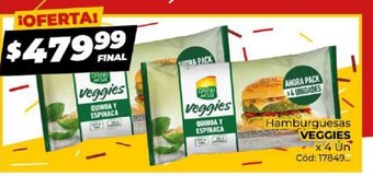 Diarco Hamburguesas Veggies oferta