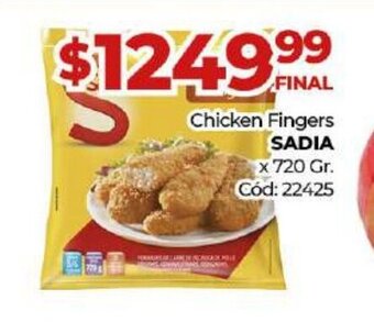 Diarco Chicken Fingers Sadia oferta