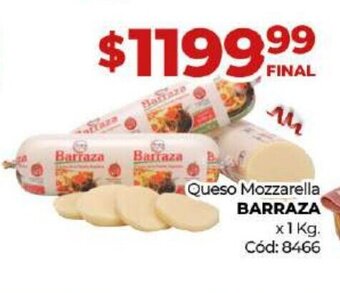 Diarco Queso Mozzarella Barraza oferta