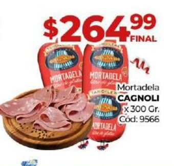 Diarco Mortadela Cagnoli oferta