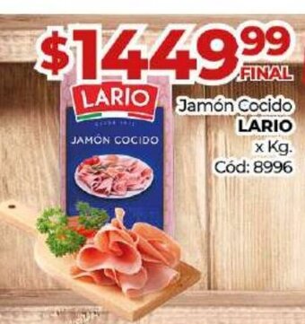 Diarco Jamón Cocido Lario oferta