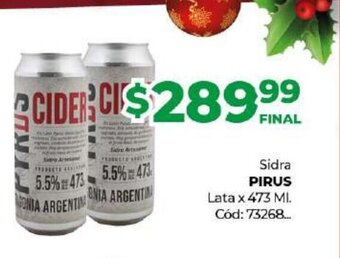 Diarco Sidra Pirus oferta
