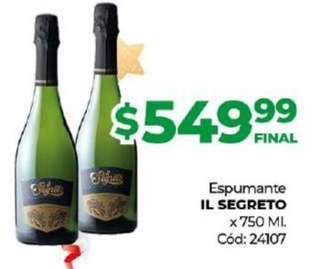 Diarco Espumante IL Segreto oferta