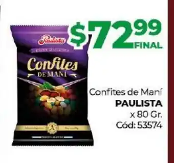 Diarco Confites De Maní Paulista oferta