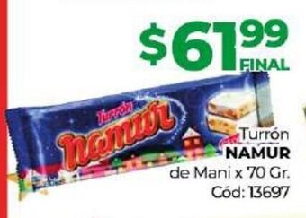 Diarco Turrón Namur oferta