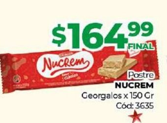 Diarco Postre Nucrem oferta