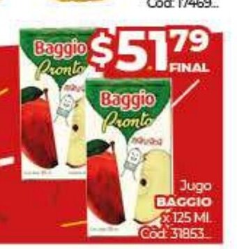 Diarco Jugo Baggio oferta
