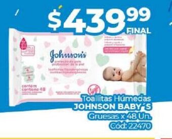 Diarco Toallitas Húmedas Johnson Baby's oferta