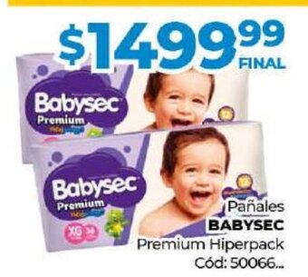 Diarco Pañales Babysec oferta