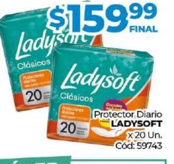 Diarco Protector Diario Ladysoft oferta