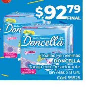 Diarco Toallas Femeninas Doncella oferta