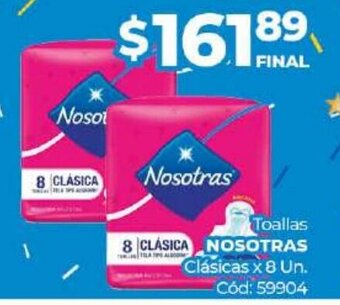Diarco Toallas Nosotras oferta