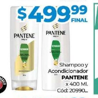 Diarco Shampoo y Acondicionador Pantene oferta