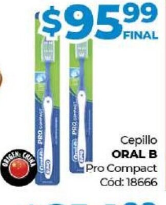 Diarco Cepillo Oral B Pro Compact oferta