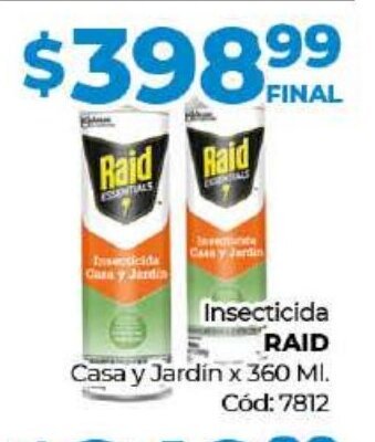 Diarco Insecticida Raid oferta