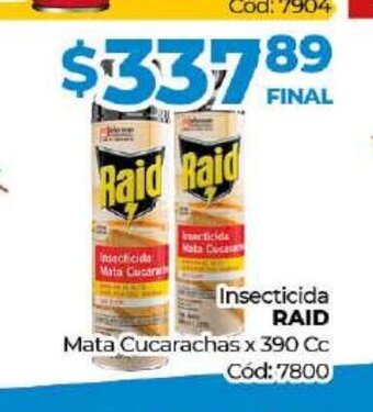 Diarco Insecticida Raid oferta