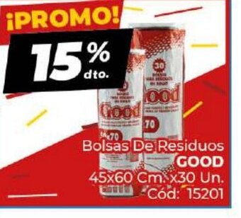 Diarco Bolsas de Residuos Good oferta