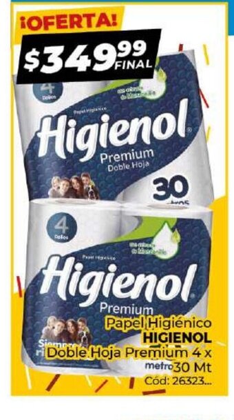 Diarco Papel Higiénico Higienol oferta