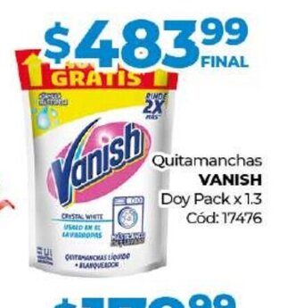Diarco Quitamanchas Vanish oferta
