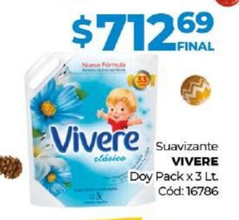 Diarco Suavizante Vivere oferta