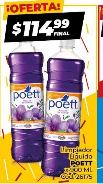 Diarco Limpiador Líquido Poett oferta