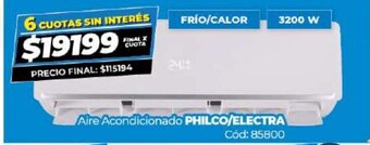 Diarco Aire Acondicionado Philco/Electra oferta